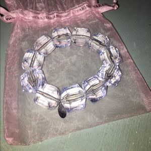 Tarina tarantino lucite bracelet